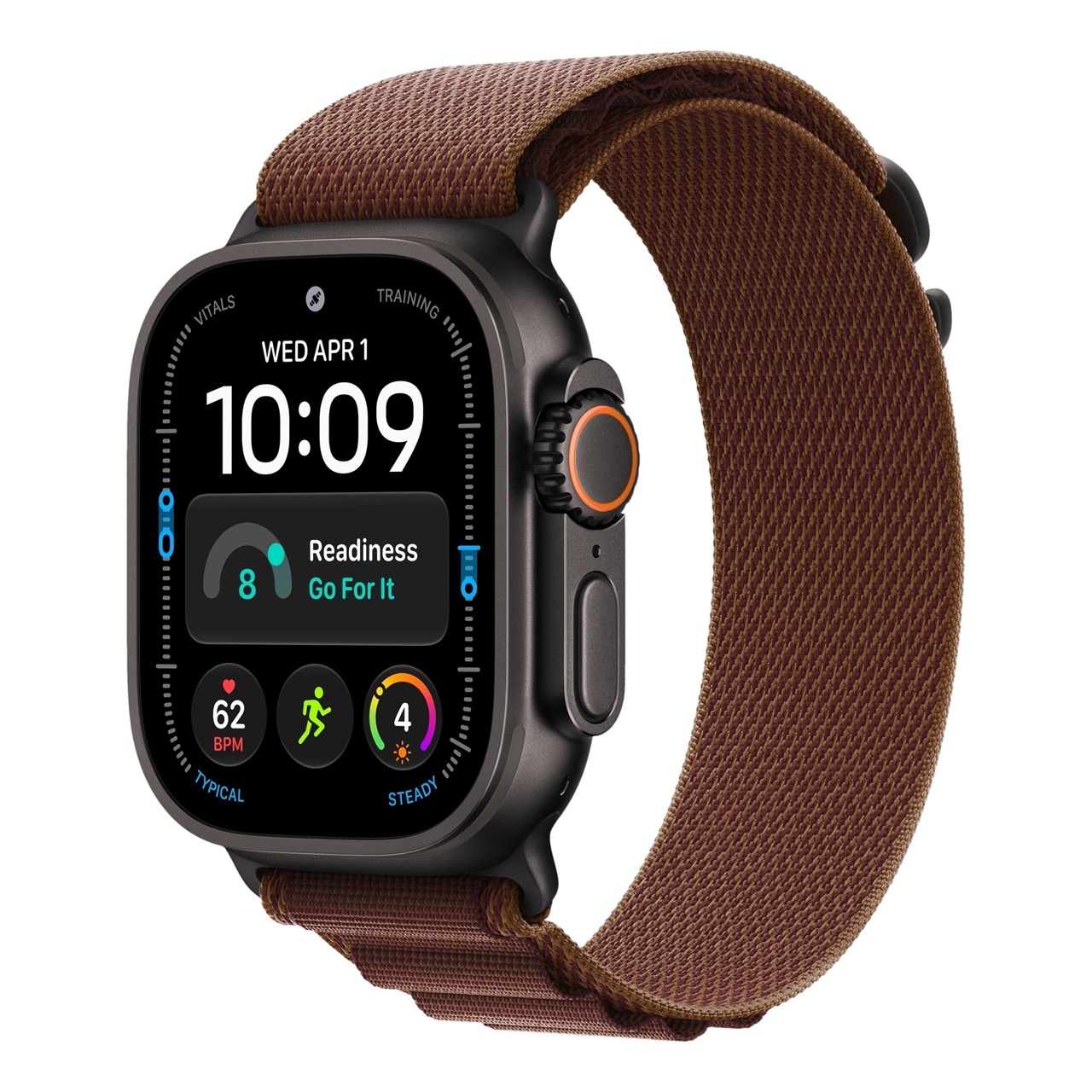 Apple Watch Ultra 4 - 49mm, Black Titanium (Alpine Loop)