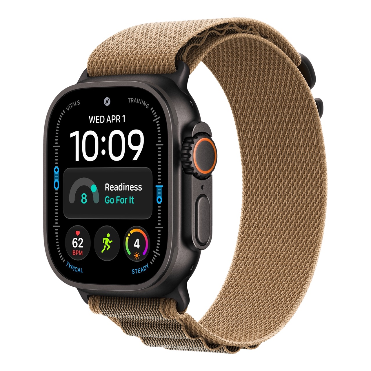 Apple Watch Ultra 4 - 49mm, Black Titanium (Alpine Loop)