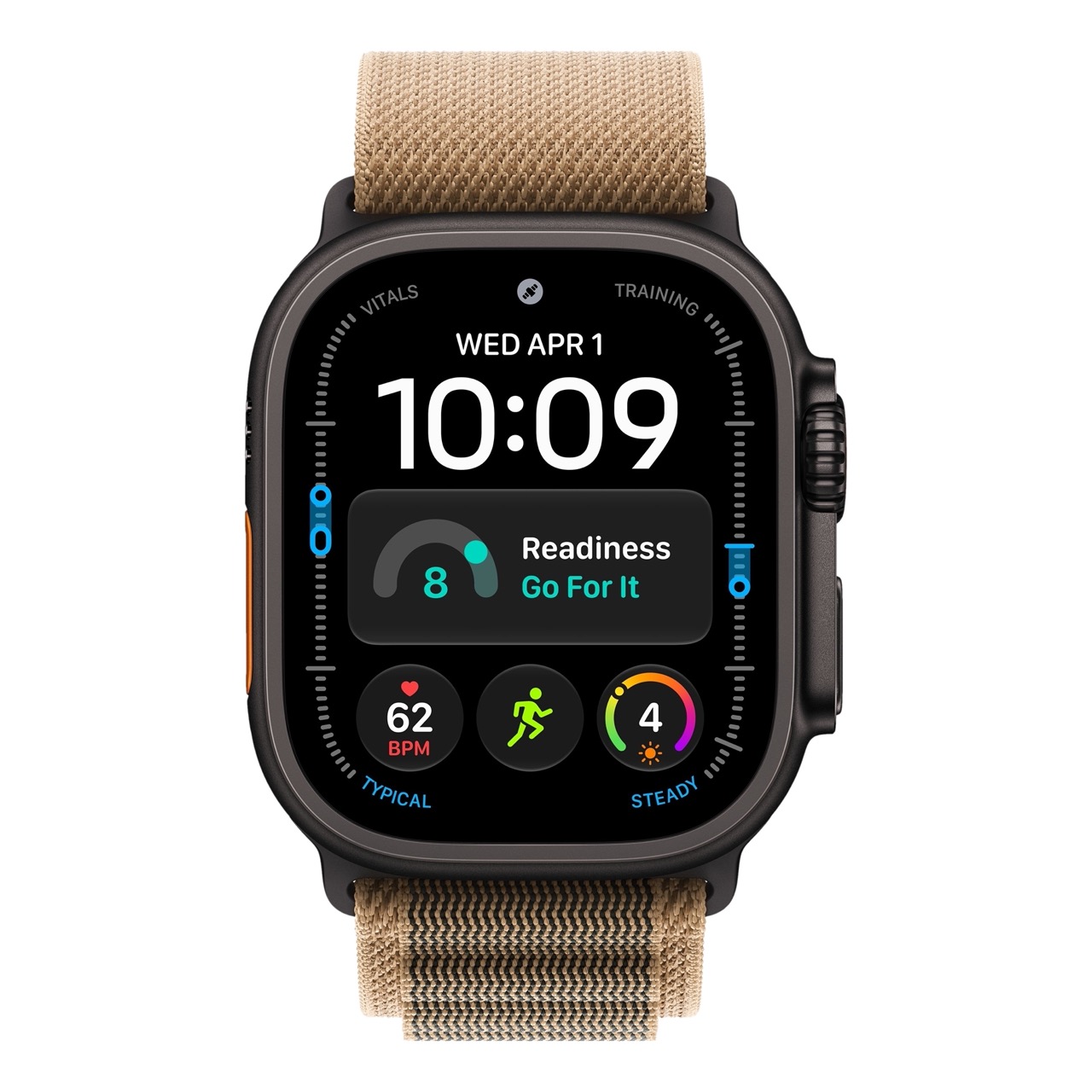 Apple Watch Ultra 4 - 49mm, Black Titanium (Alpine Loop)
