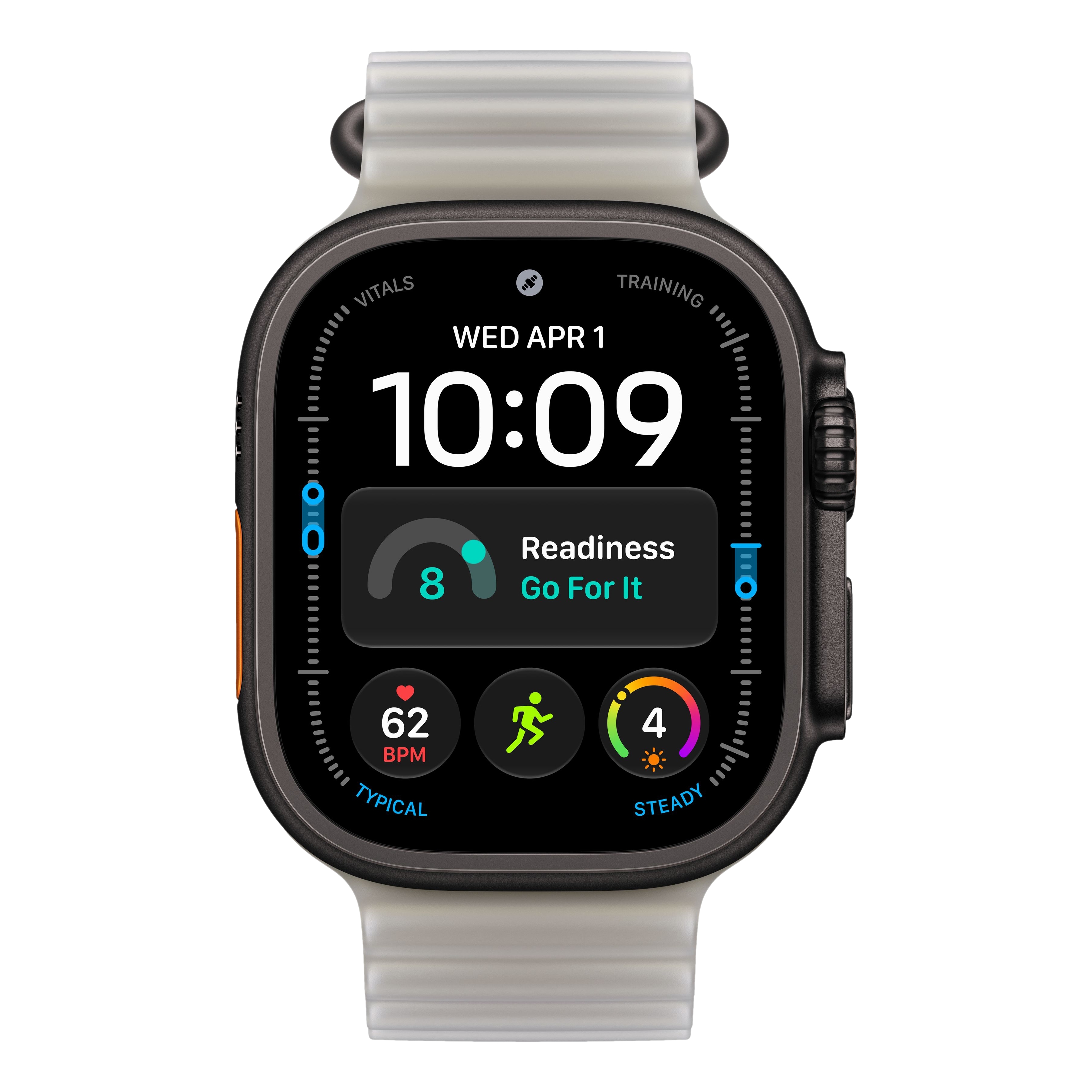 Apple Watch Ultra 4 - 49mm, Black Titanium (Ocean Band)