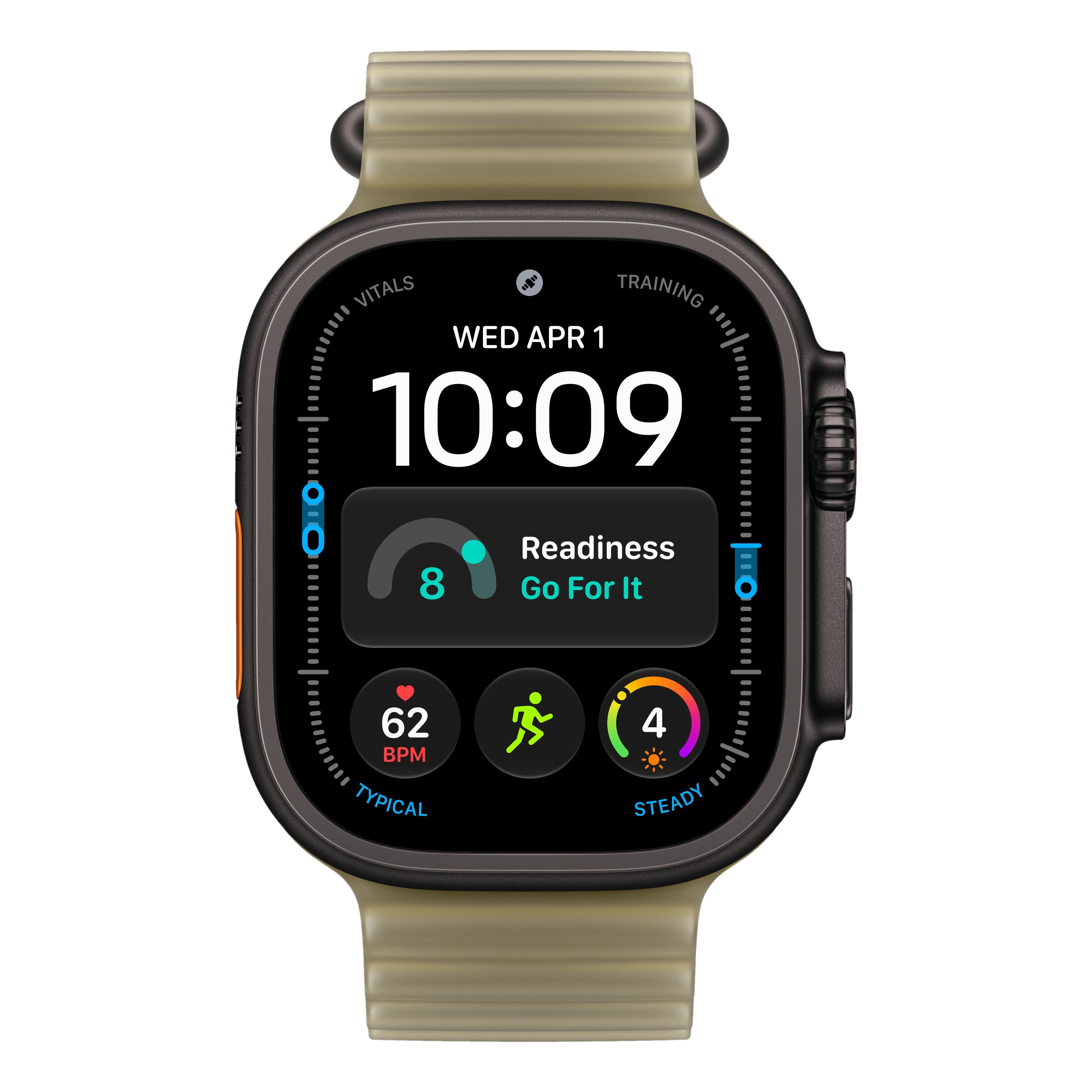 Apple Watch Ultra 4 - 49mm, Black Titanium (Ocean Band)