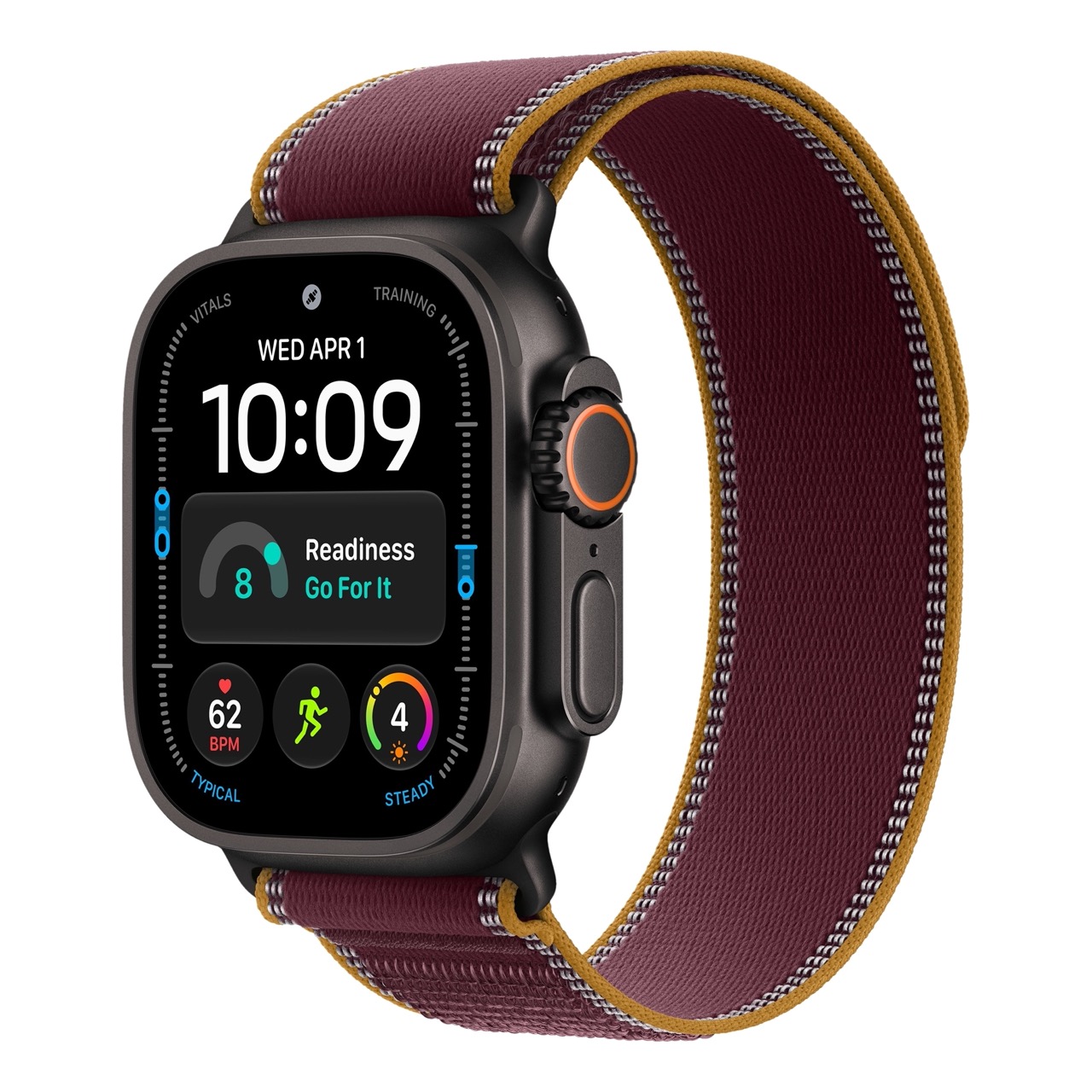 Apple Watch Ultra 4 - 49mm, Black Titanium (Trail Loop)