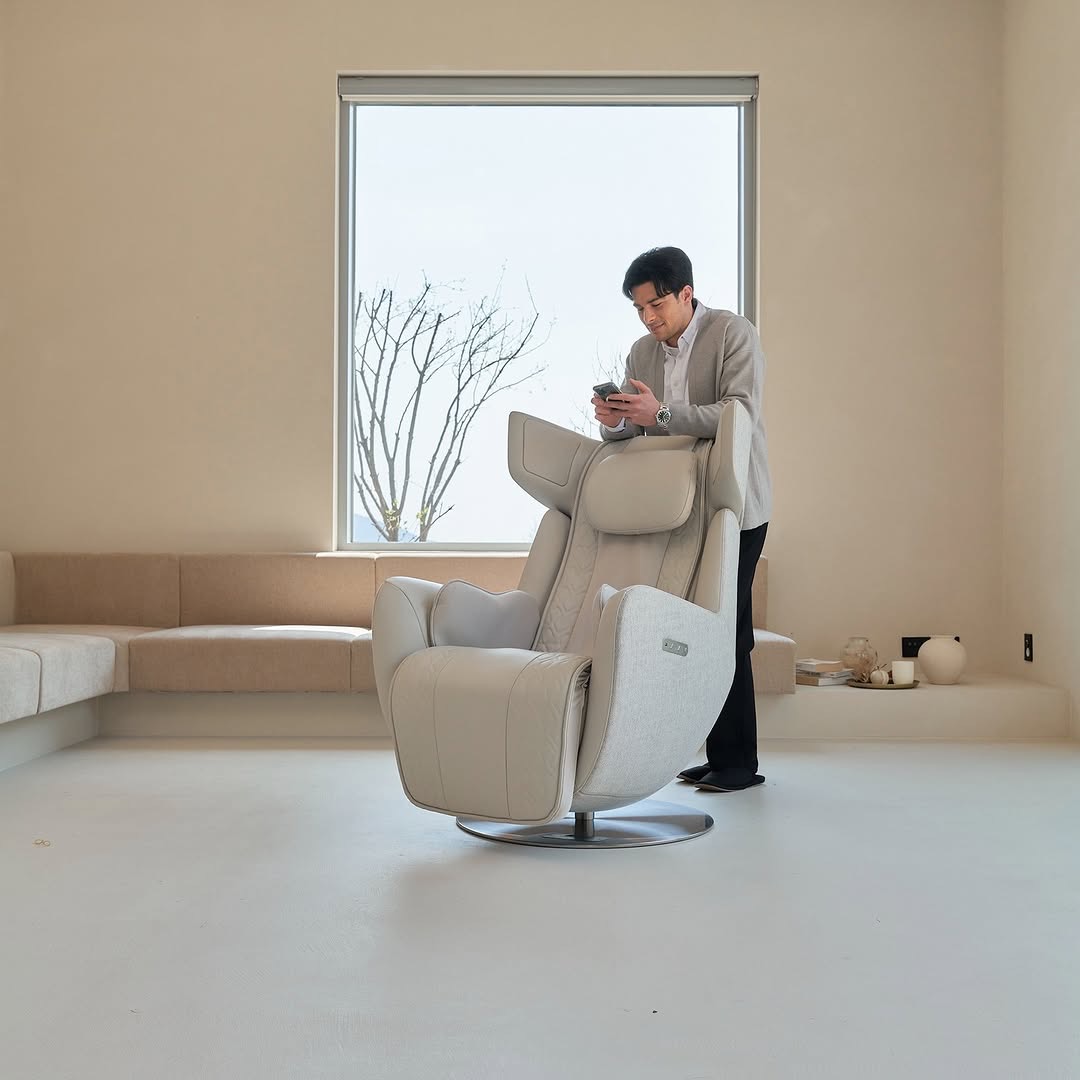 Ghế massage Nouhaus Orbit Zero Gravity NM-SN700 (Elder White)