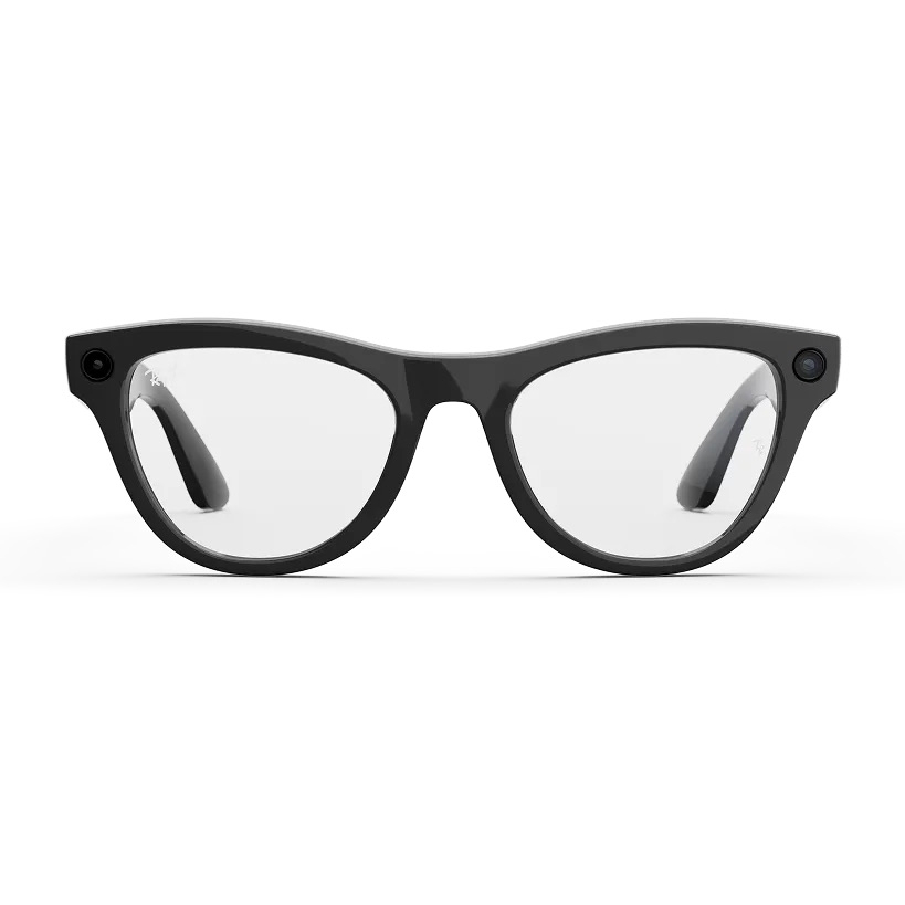Kính thông minh Ray-Ban Meta Skyler (Gen 2) - Shiny Black with Clear Lenses