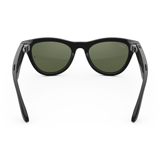 Kính thông minh Ray-Ban Meta Skyler (Gen 2) - Shiny Black with Green Sun Lenses