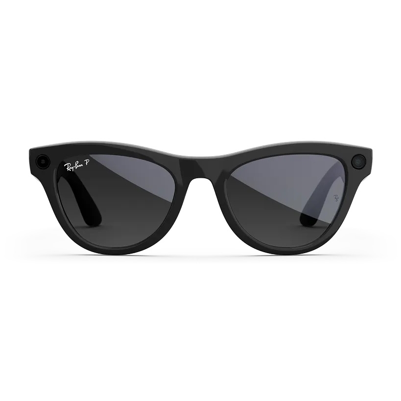Kính thông minh Ray-Ban Meta Skyler (Gen 2) - Shiny Black with Gradient Graphite Lenses