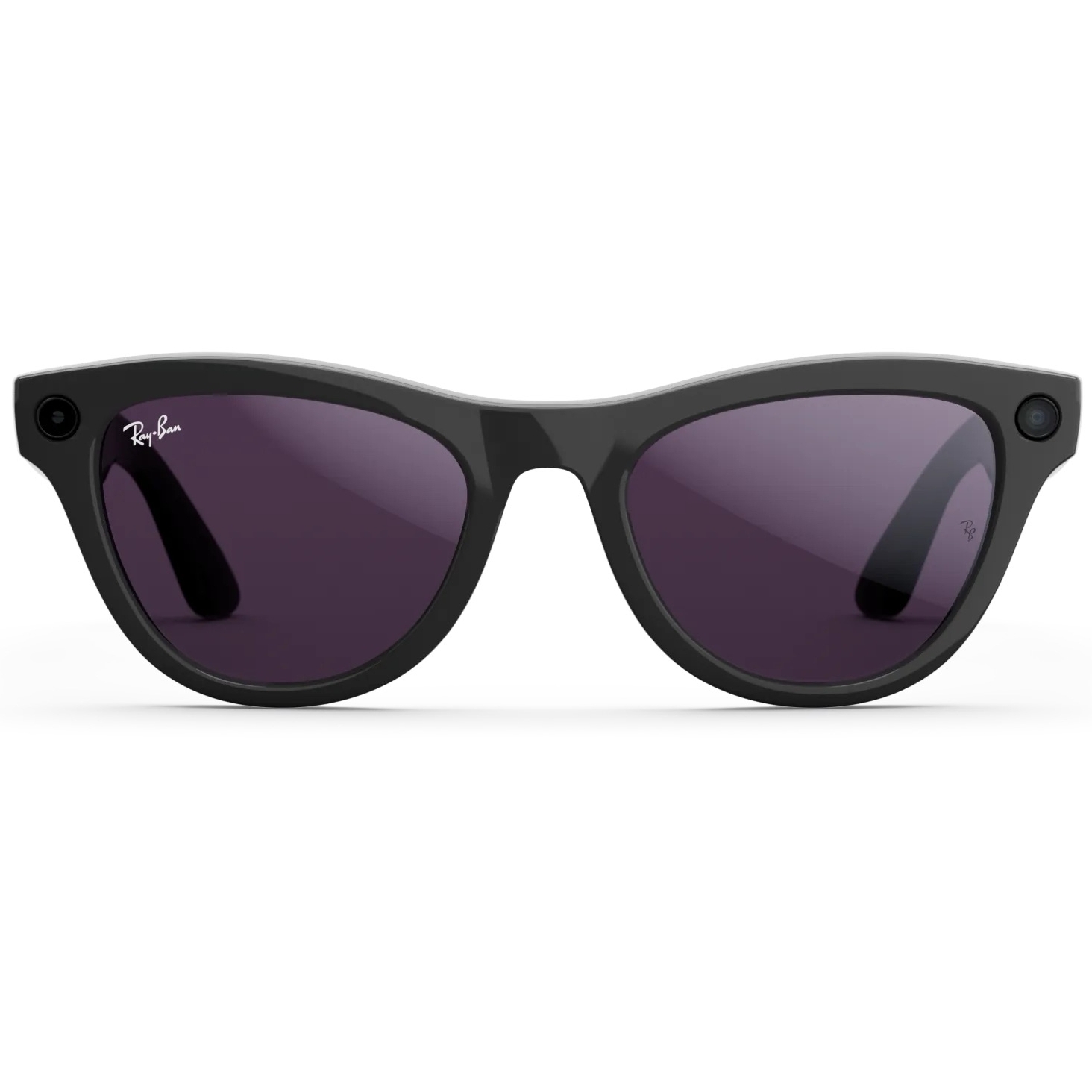 Kính thông minh Ray-Ban Meta Skyler (Gen 2) - Shiny Black with Clear to Amethyst Transitions Lenses