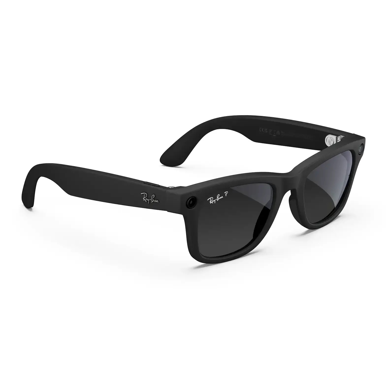Kính thông minh Ray-Ban Meta Wayfarer (Gen 2) - Matte Black with Gradient Graphite Lenses