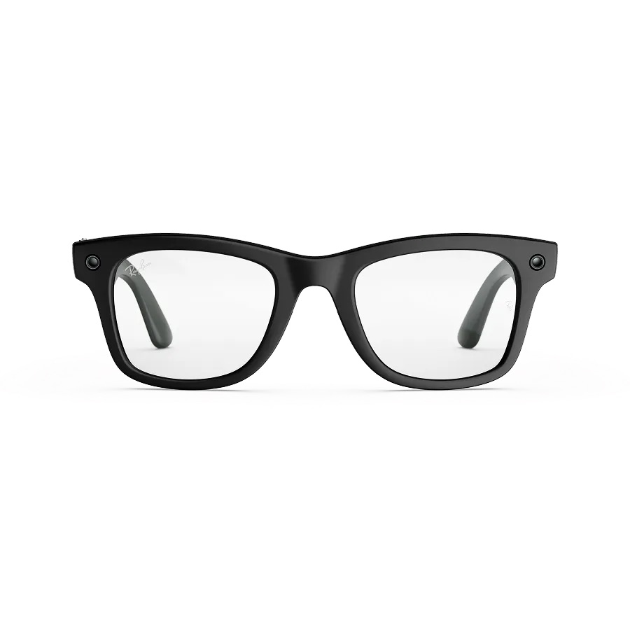 Kính thông minh Ray-Ban Meta Gen 3 Wayfarer (Matte Black Frame/Clear Lenses)