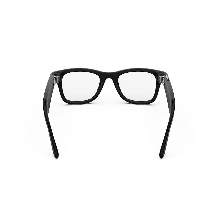 Kính thông minh Ray-Ban Meta Gen 3 Wayfarer (Matte Black Frame/Clear Lenses)