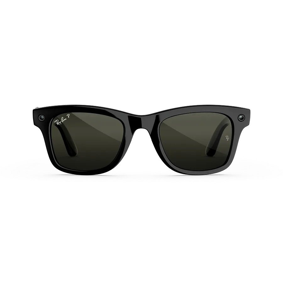Kính thông minh Ray-Ban Meta Gen 3 Wayfarer (Shinny Black Frame/Green Lenses)