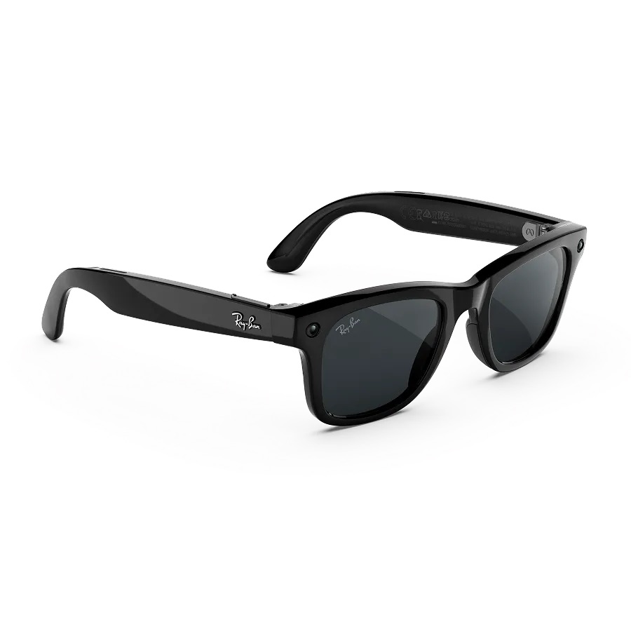 Kính thông minh Ray-Ban Meta Gen 3 Wayfarer (Shinny Black Frame/Transitions Grey Lenses)