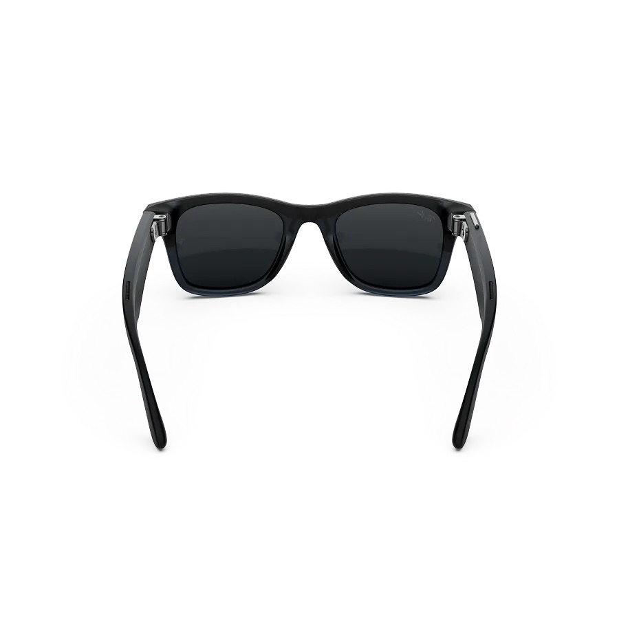 Kính thông minh Ray-Ban Meta Gen 3 Wayfarer (Transparent Matte Ocean Blue Frame/Transitions Grey Lenses)