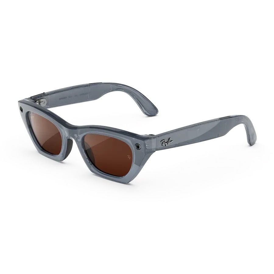 Kính thông minh Ray-Ban Meta Gen 3 Zena (Milky Grey Lilac Frame/Transitions Copper Lenses)