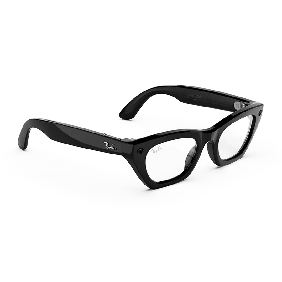 Kính thông minh Ray-Ban Meta Gen 3 Zena (Shiny Black Frame/Clear Lenses)