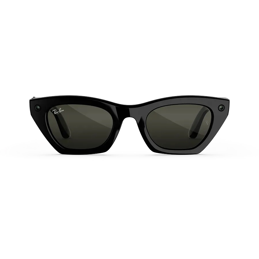 Kính thông minh Ray-Ban Meta Gen 3 Zena (Shiny Black Frame/Green Lenses)