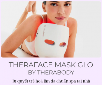 Mặt Nạ Ánh Sáng Sinh Học Therabody TheraFace Mask Glo – Bí Quyết Trẻ Hóa Làn Da Chuẩn Spa Ngay Tại Nhà