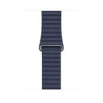 Apple Watch 44mm Leather Loop, new seal - Diver Blue