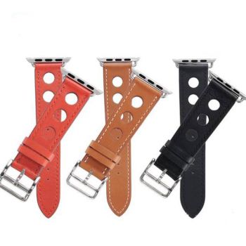 Quai da Outlasts Fabric Genuine Leather Big Hole Design 38/40mm