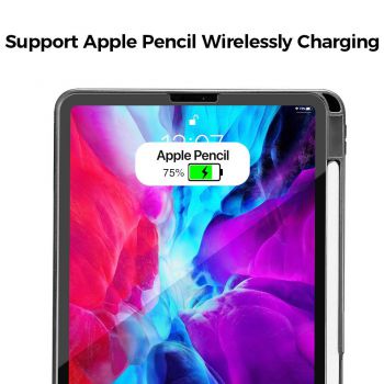 Bao da Tomtoc Magnetic Kickstand for iPad Pro 12.9-inch (3rd/4th Gen) - Black