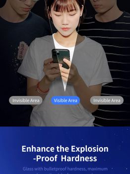 Miếng dán cường lực chống nhìn trộm Mipow KingBull Premium HD (2.7D) cho iPhone 13 series