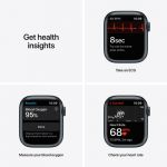 Apple Watch Series 7 (GPS) 45mm Aluminum Case with Sport Band