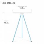 Bàn dã ngoại Helinox Side Table Small 11070/11071