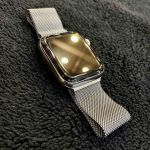 Apple Watch Series 4 GPS + Cellular, 44mm Stainless Steel with Milanese Loop (98%)