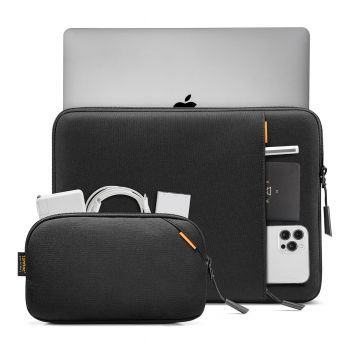 Túi chống sốc Tomtoc 360° Protective kèm túi phụ kiện cho Macbook Pro 14