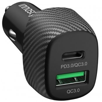 Sạc ô tô Innostyle PowerOn Speed 2 cổng PD/QC3.0 38W