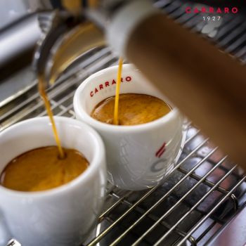 Cà phê hạt Carraro Globo Rosso 1000g - Nhập khẩu Ý