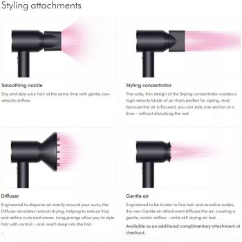 Đầu sấy Styling Concentrator cho máy sấy tóc Dyson Supersonic