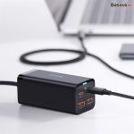 Bộ Sạc Nhanh Baseus 100W GaN3 Pro Desktop Fast Charger 4 in 1 (Quick-Charge-4.0-QC-3.0-PD-AFC)