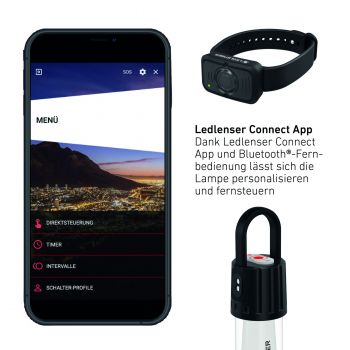 Đèn pin cắm trại Ledlenser ML6 Connect WL