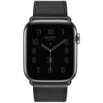 Apple Watch Series 6 Hermès GPS + Cellular, 44mm Space Black Stainless Steel Case with Single Tour