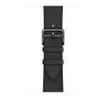 Apple Watch Series 6 Hermès GPS + Cellular, 40mm Space Black Stainless Steel Case with Single Tour