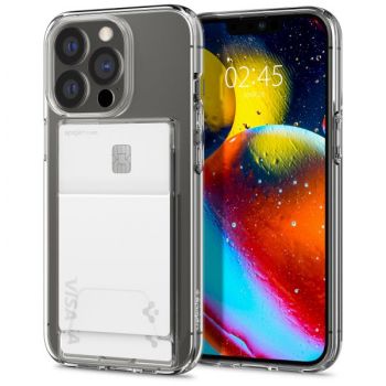 Ốp Lưng iPhone 14 Pro Max Spigen Crystal Slot Dual Crystal Clear