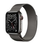Apple Watch Series 6 GPS + Cellular, 40mm Stainless Steel with Milanese Loop