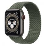 Apple Watch Series 6 Edition GPS + Cellular, 44mm Space Black Titanium Case with Braided Solo Loop