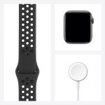 Apple Watch Nike SE GPS + Cellular, 44mm Aluminum Case with Nike Sport Band