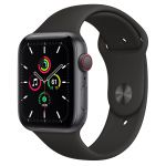 Apple Watch SE GPS + Cellular, 44mm Aluminum Case with Sport Band