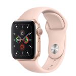 Apple Watch Series 5 GPS, 40mm Gold Aluminum Case with Pink Sand Sport Band - VN/A
