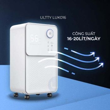 Máy hút ẩm & lọc không khí ULTTY LUK016 công suất 16-20L/Ngày
