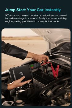 Bộ kích điện tích hợp bơm lốp cho xe ô tô Baseus Super Energy 2-in-1 Jump Starter (1000A)