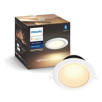 Philips Hue Garnea Downlight – Đèn LED âm trần thông minh