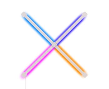 Bộ đèn thông minh Nanoleaf Lines 90 Degrees Smarter Kit (4 thanh)