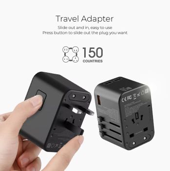 Củ Sạc Mazer Infinite World Travel GaN 65W PD