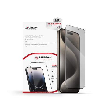 Dán cường lực chống nhìn trộm ZEELOT (2.5D+) SOLIDslee iPhone 15 series