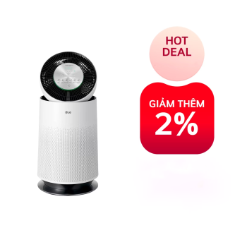 Máy lọc không khí LG PuriCare 360 Safeplus 1 tầng AS65GDWH0 - Hàng chính hãng