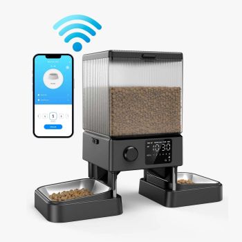 Máy cho thú cưng ăn tự động Oneisall PFD-002 Pro, kết nối Wi-Fi